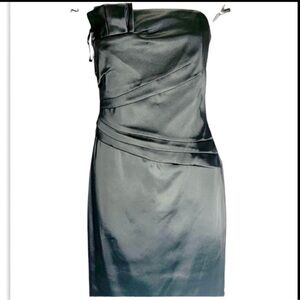 WHBM $168 Strapless Formal Event Occasion Cocktail Prom Wedding